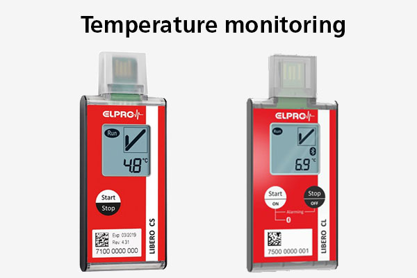 Temperature monitoring with Libero